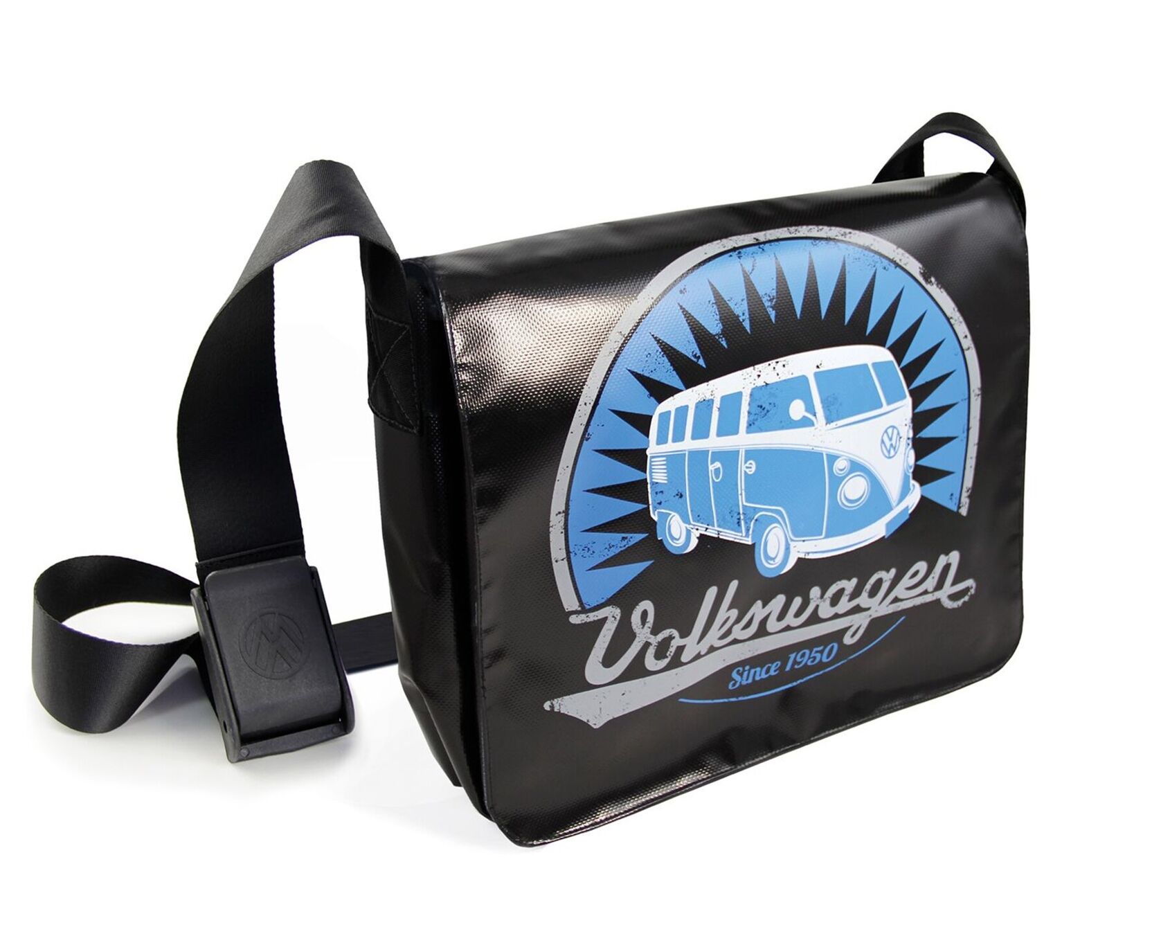 Volkswagen Bulli Schultertasche groß aus LKW-Plane