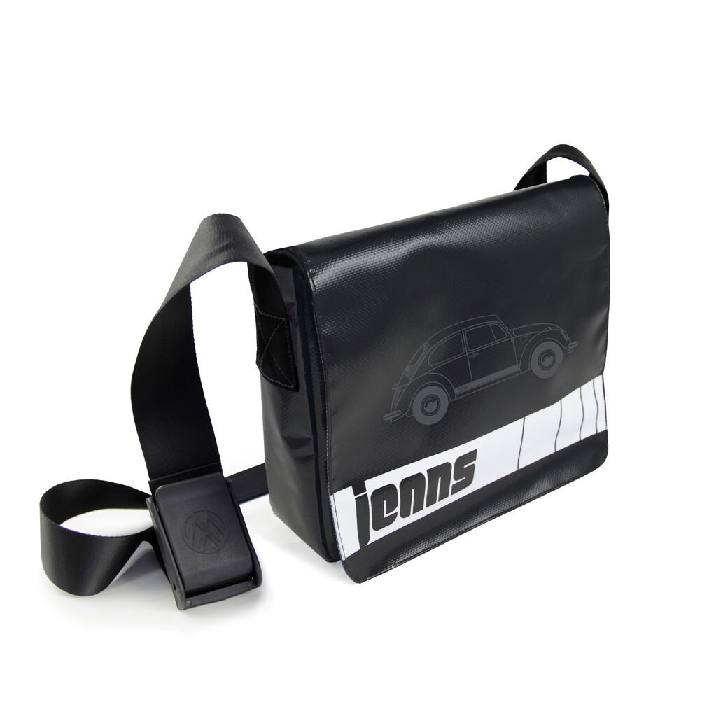 Volkswagen Käfer Schultertasche klein aus LKW-Plane
