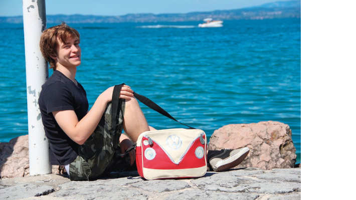 Volkswagen Bulli Schultertasche PU