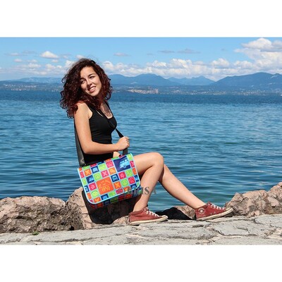 Volkswagen Bulli Schultertasche Neopren