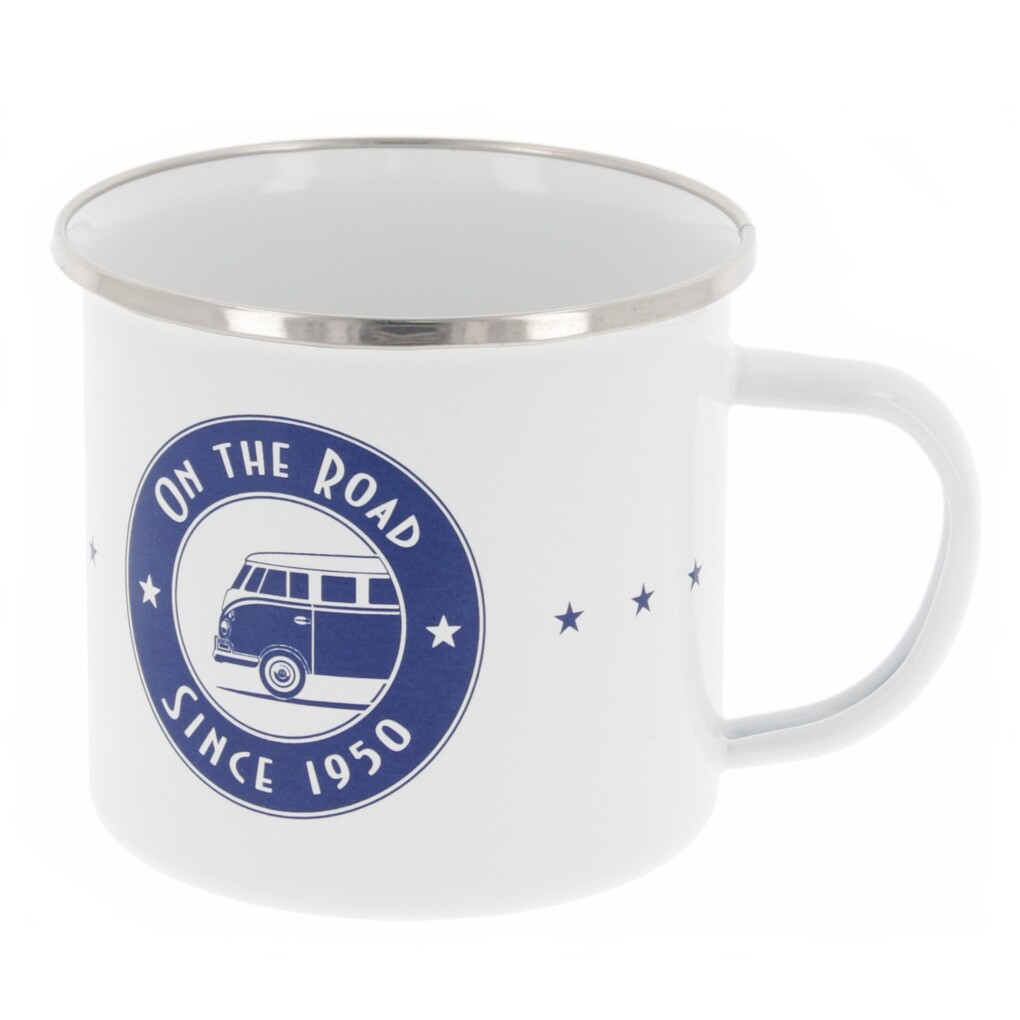 Volkswagen Bulli Emaille-Tasse