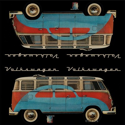 Volkswagen Bulli Servietten