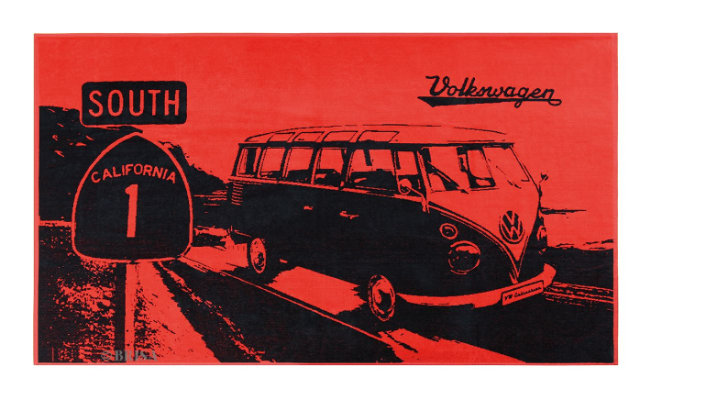 Volkswagen Bulli Strandtuch