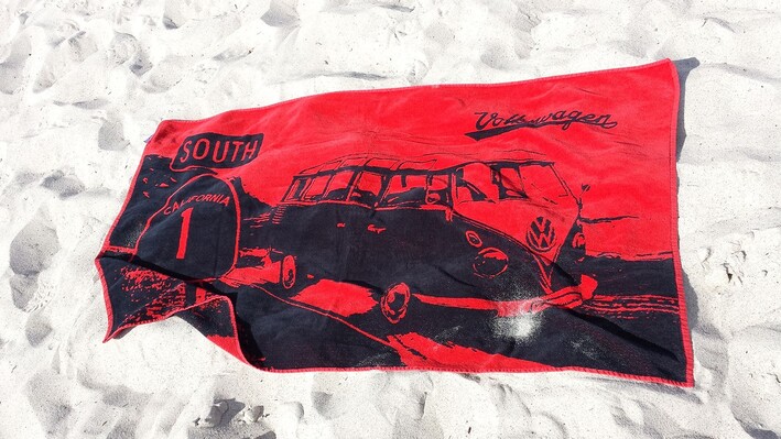 Volkswagen Bulli Strandtuch