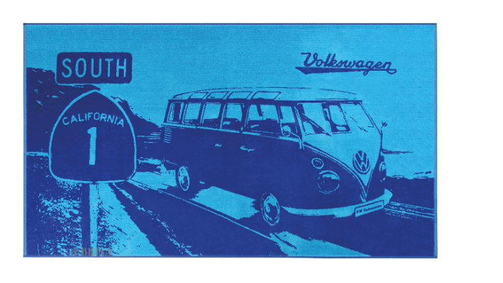 Volkswagen Bulli Strandtuch