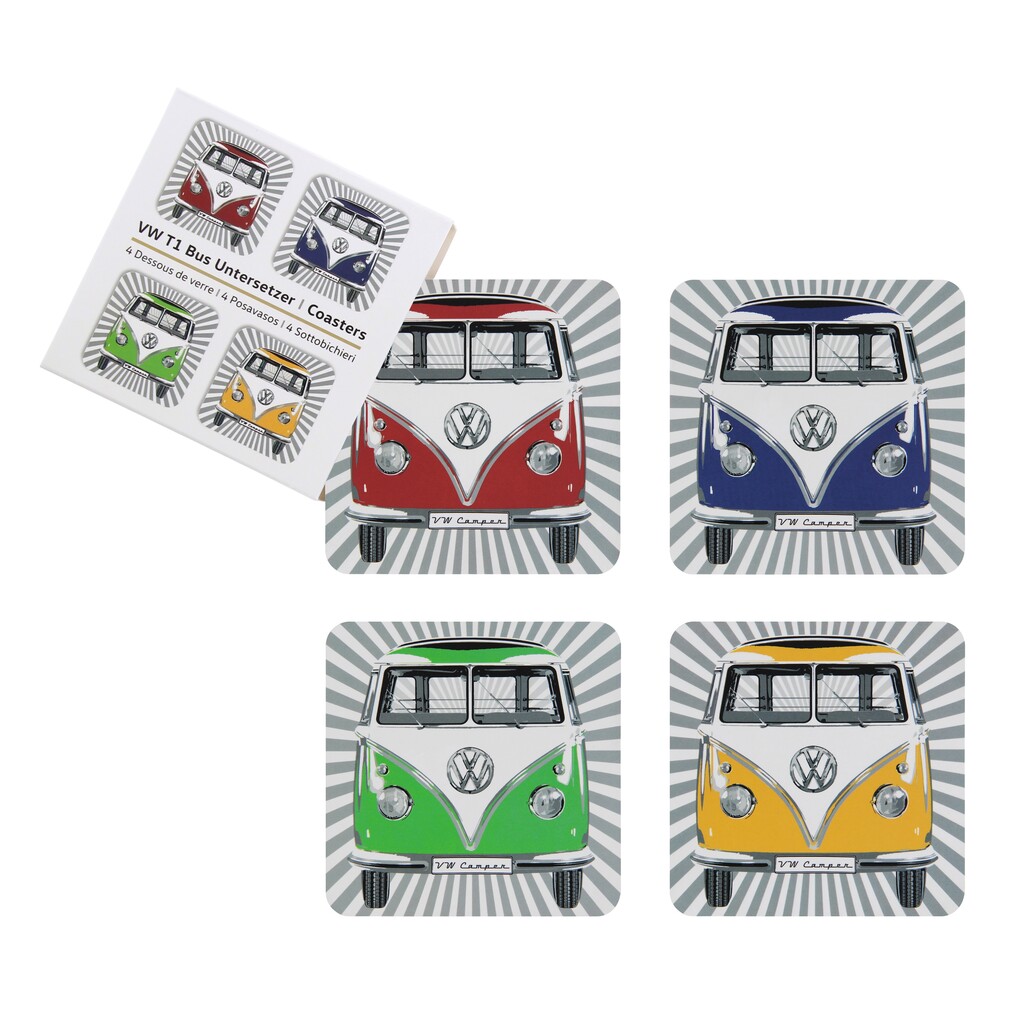 Volkswagen Bulli Untersetzer-Set