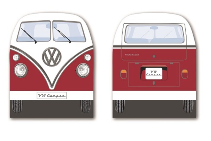 Volkswagen Bulli Eiskratzer - Front, rot