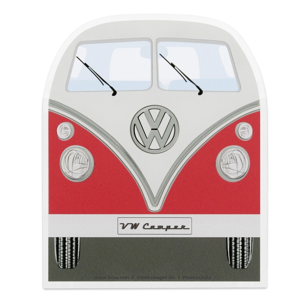Volkswagen Bulli Eiskratzer - Front, rot