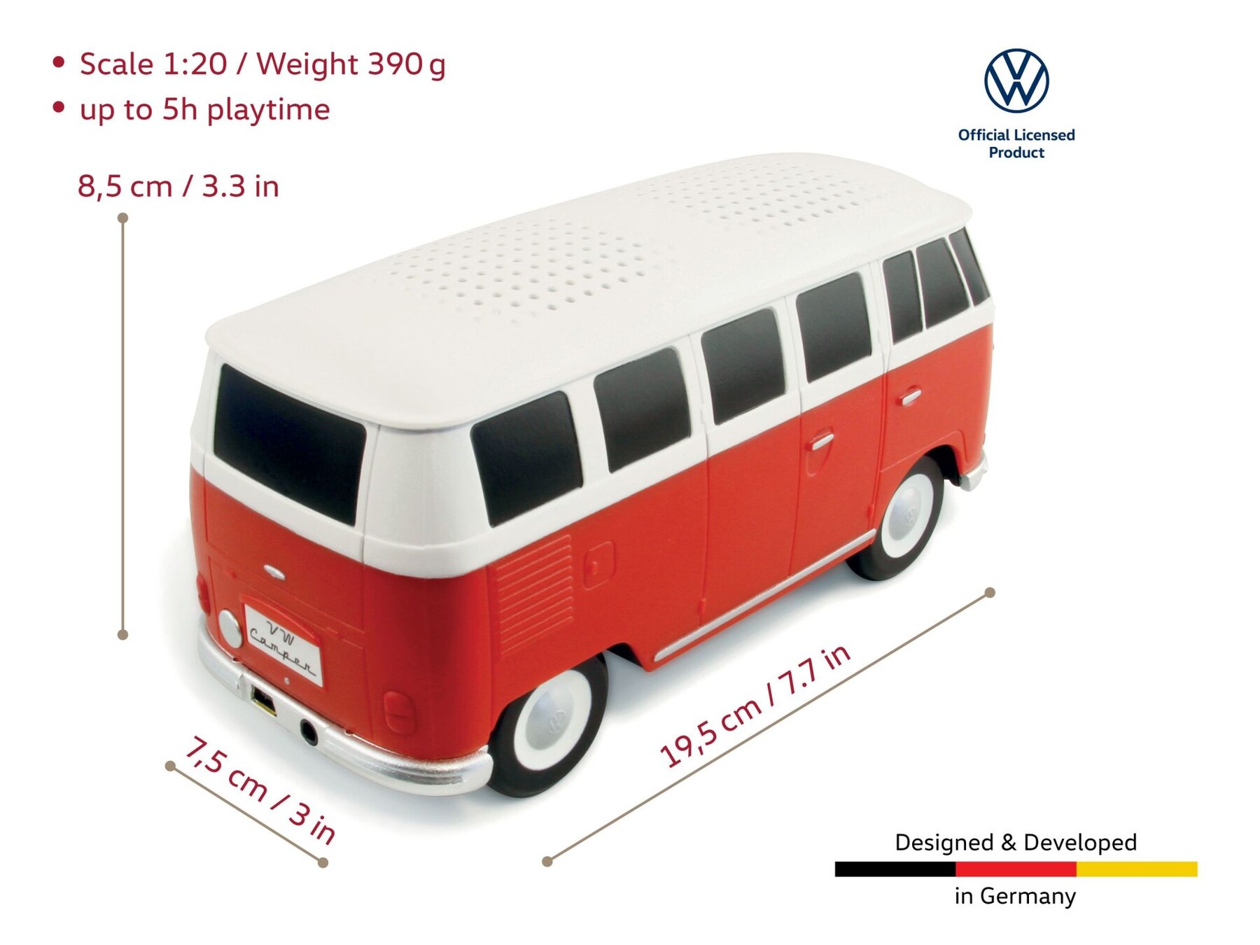 Volkswagen Bulli Bluetooth Lautsprecher