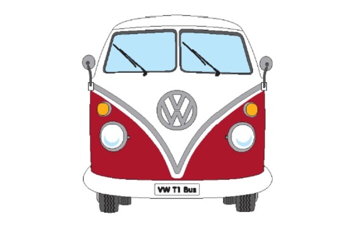 Volkswagen Bulli Magnete