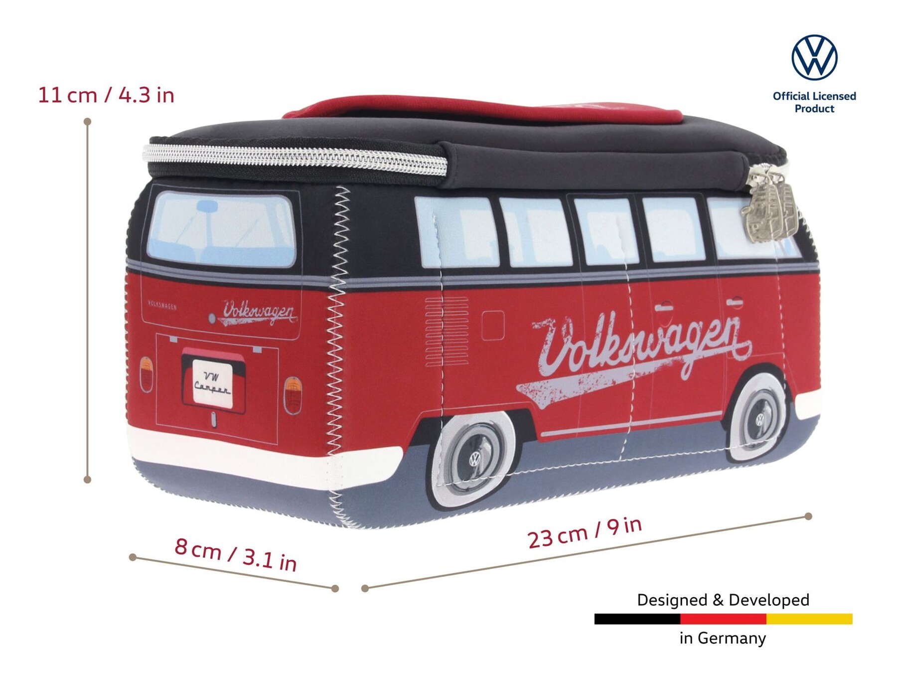 Volkswagen Bulli Mäppchen aus Neopren