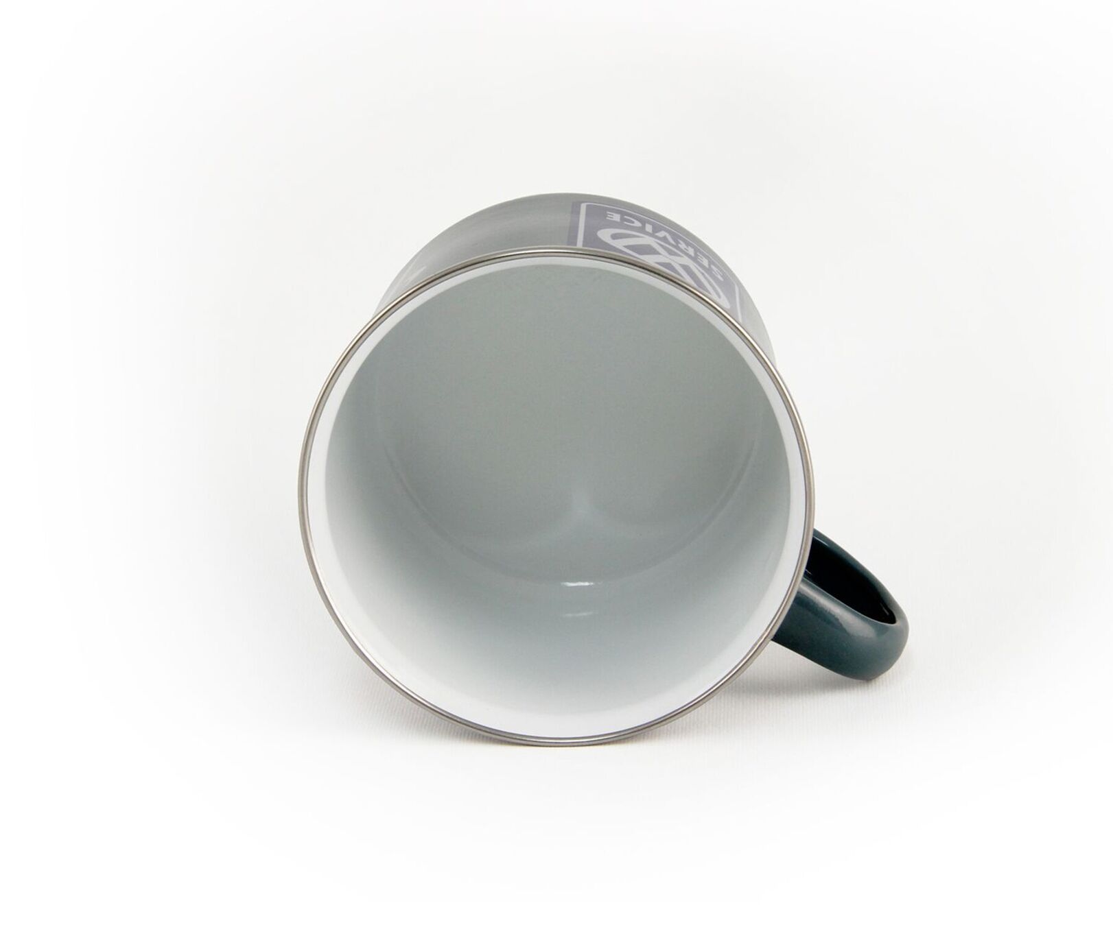 Volkswagen Bulli Kaffeebecher aus Emaille, 500ml