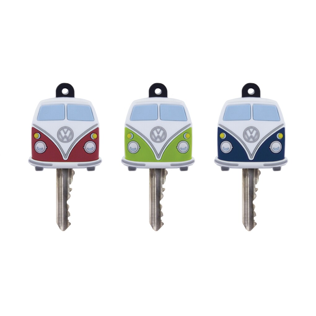 Volkswagen Bulli T1 Schlüsselüberzug-Set in drei Farben