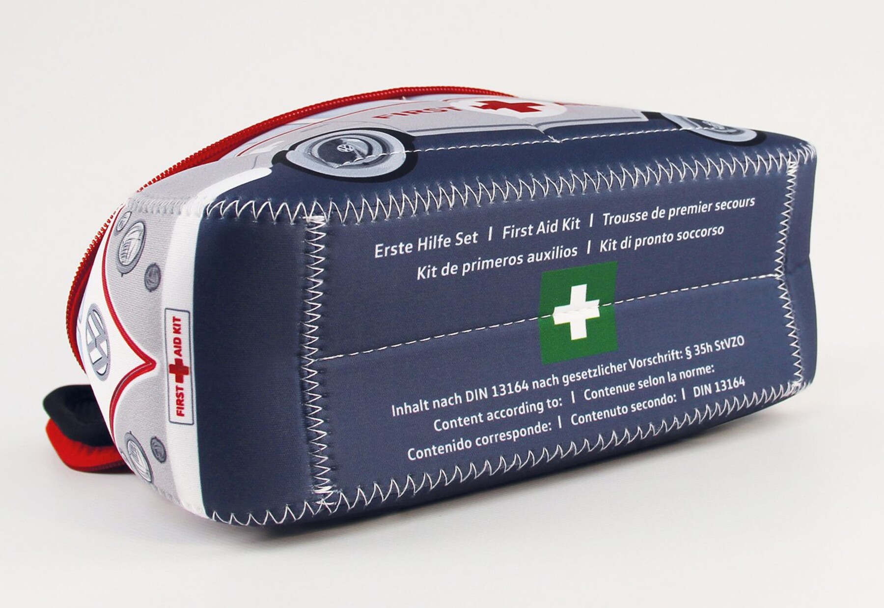 Volkswagen Bulli kleine Universal-Tasche aus Neopren inkl. Erste-Hilfe-Set