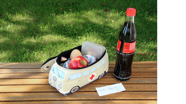 Volkswagen Bulli Neopren Mäppchen klein, Ambulanz/Rettungswagen