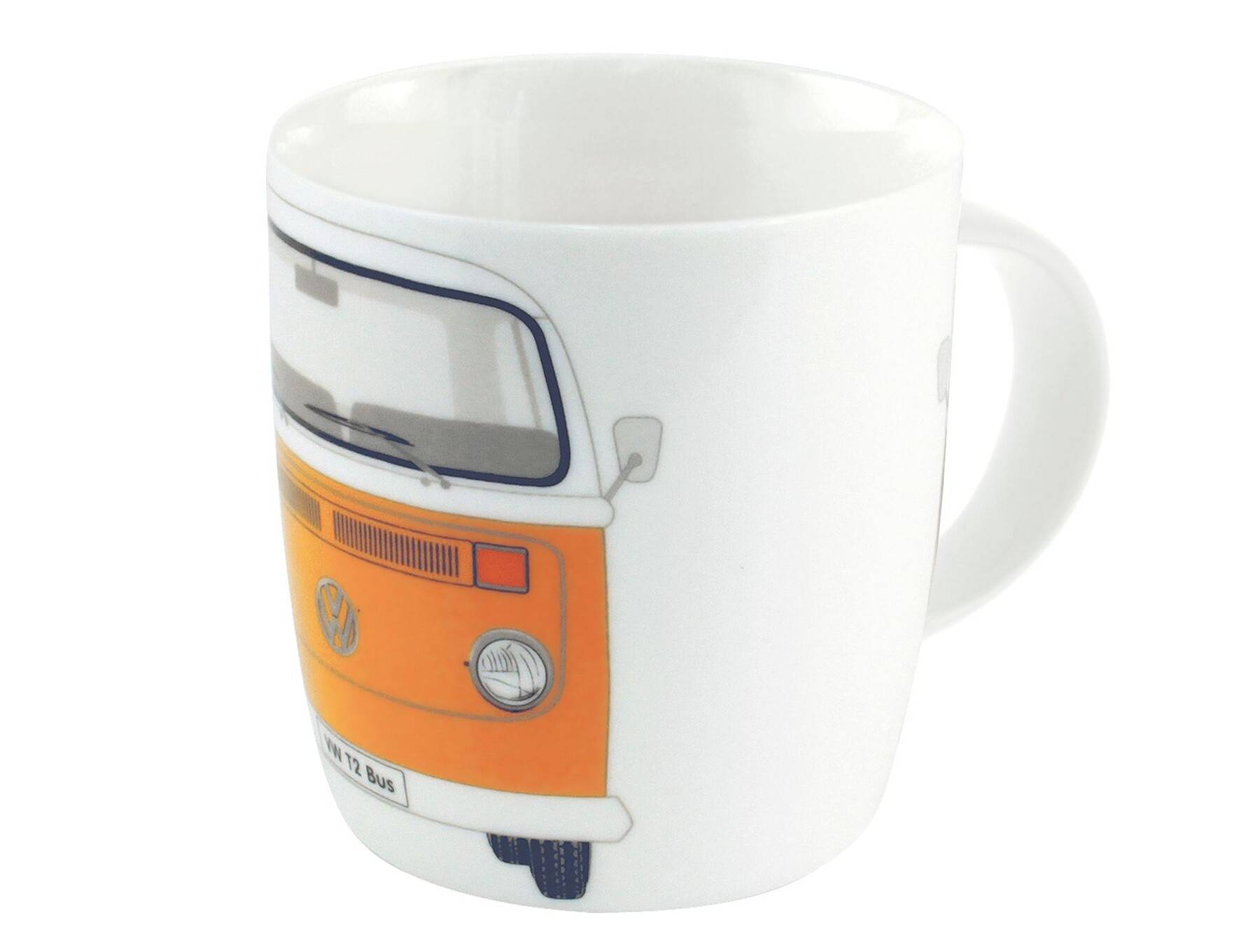 Volkswagen Bulli T2 Kaffeebecher, gelb