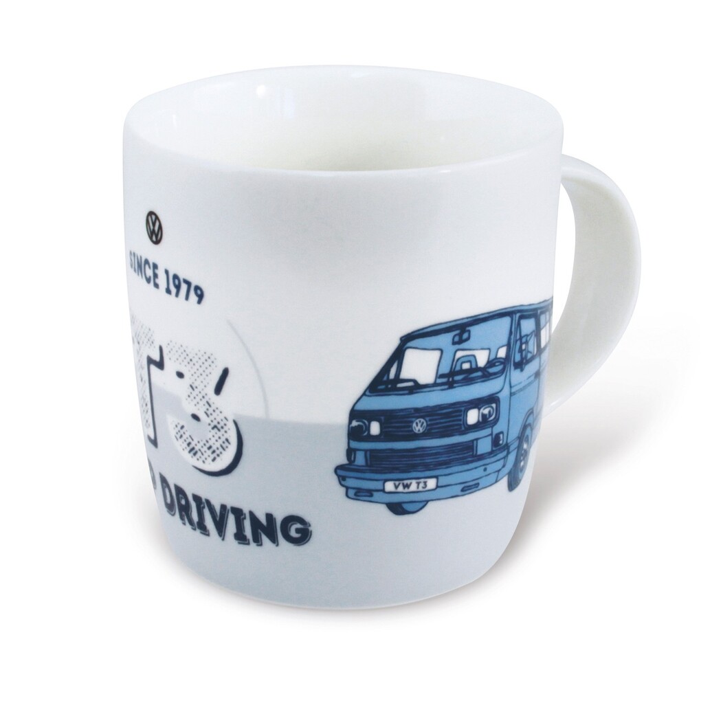 Volkswagen Bulli T3 Kaffeebecher "Keep driving"
