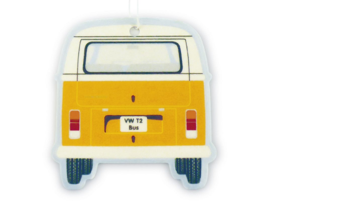 Volkswagen Bulli T2 Lufterfrischer - Vanille, orange