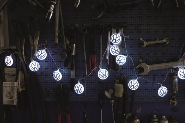 Volkswagen Logo Lichterkette