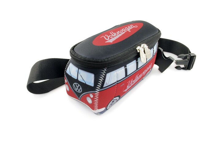 Volkswagen Bulli Bauchtasche rot/schwarz