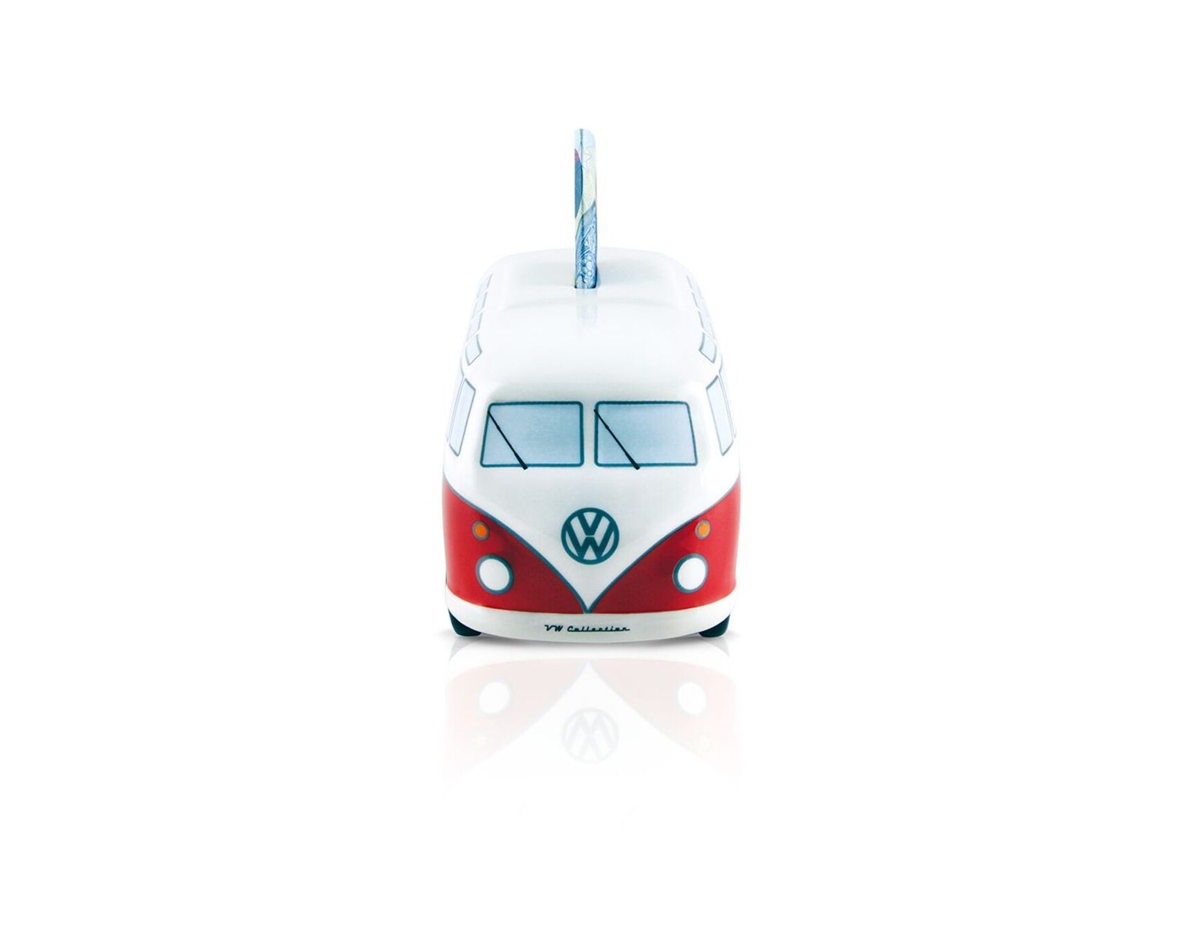 Volkswagen Bulli Spardose Classic/rot, 1:22