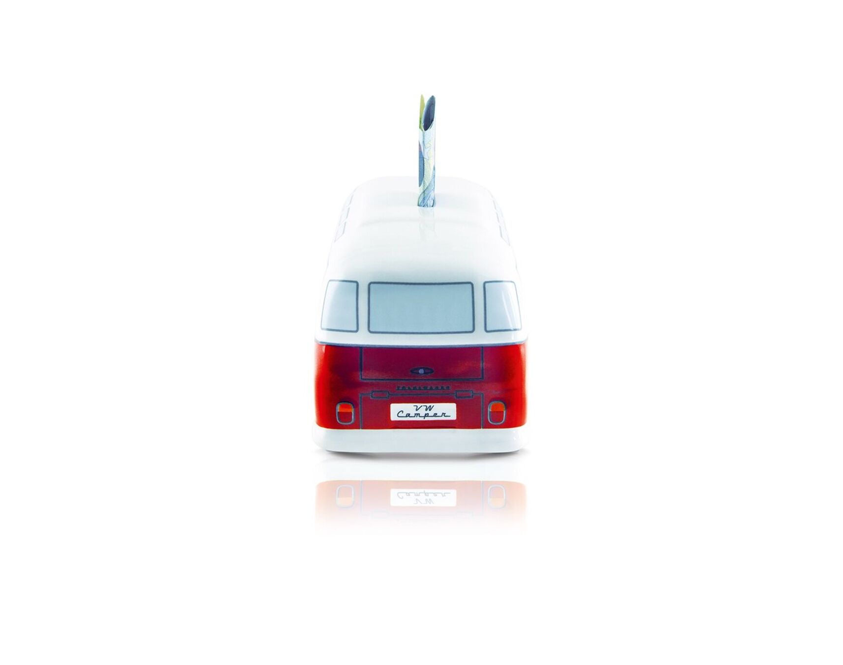 Volkswagen Bulli Spardose Classic/rot, 1:22