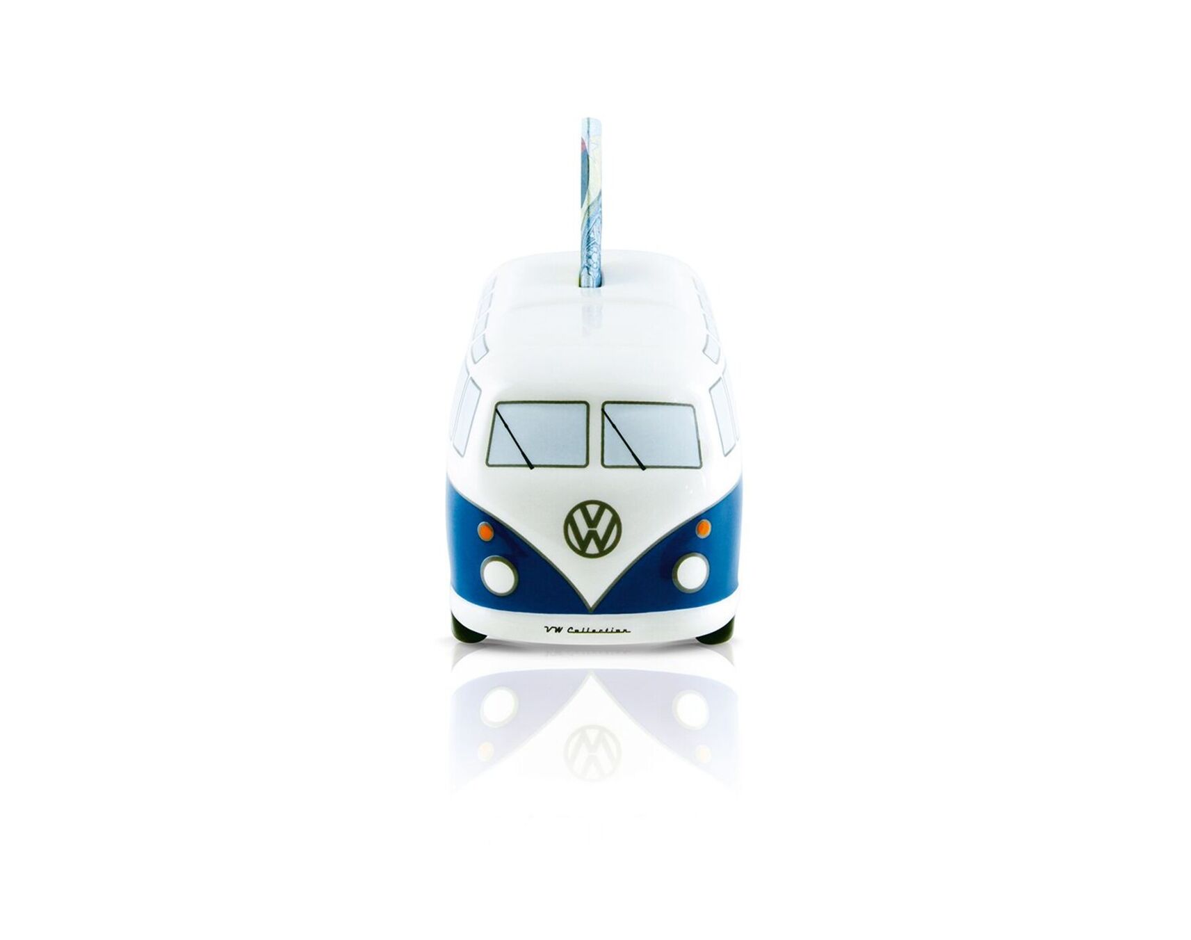 Volkswagen Bulli Spardose Classic/blau, 1:22