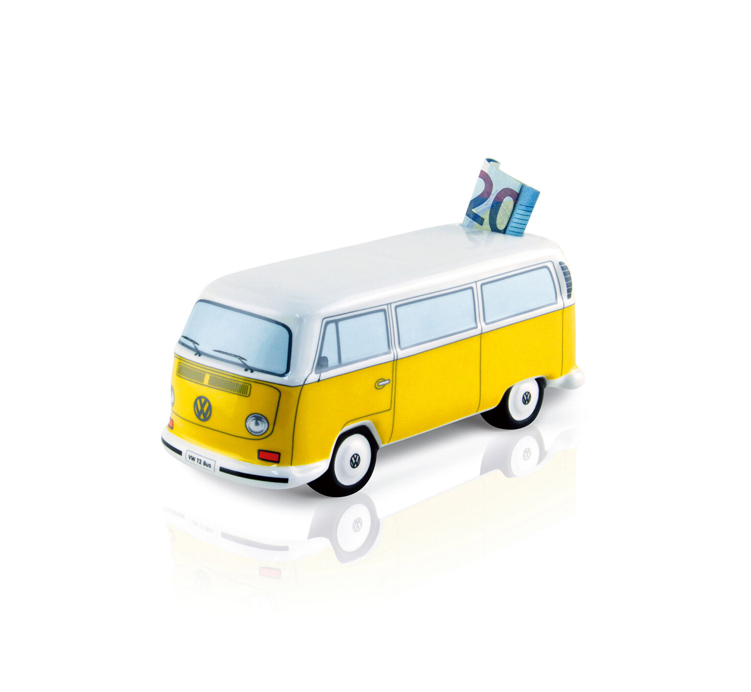Volkswagen Bulli T2 Spardose orange, 1:22