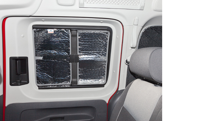 BRANDRUP® ISOLITE® Inside Schiebefenster in Schiebetür rechts für Caddy 3/4