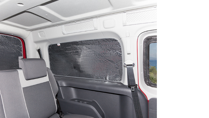 BRANDRUP® ISOLITE® Inside Fenster C-D-Säule links, 1-teilig für Caddy 4