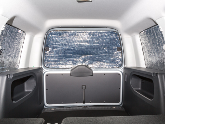 BRANDRUP® ISOLITE® Inside für Heckklappenfenster ohne Hutablage für Caddy 4
